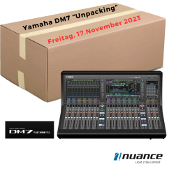 Yamaha DM7 “Unpacking-Event