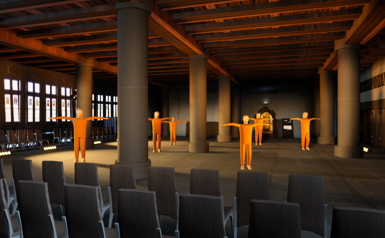 3D Visualisierung Rathaushalle Bern