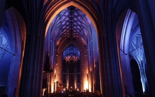 Lichtinszenierung Berner Münster