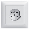 Polzahl: 5 (3L, N, PE)  Nennspannung /- strom: 400V / 10A vorgesehene Absicherung: 10 Ampère  - - -  Bemerkungen: Zu erkennen an den 3 runden und den 2 rechteckigen Polen!