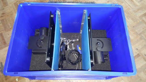 Power Shot Konfetti / Luftschlangen Abschussrampe (2er Set)