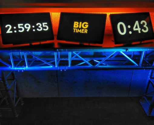 Countdown-Timer 22" mit Tischstativ