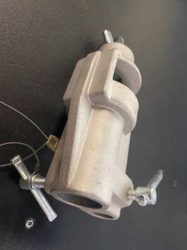 Lampenaufhänger / Adapter TV-Pin (gross & klein) --> Aufnahme M12 sechskant