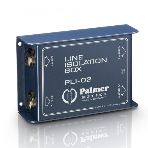 Line Isolation Box Palmer PLI 02, 2-Kanal (Trafo-Box)