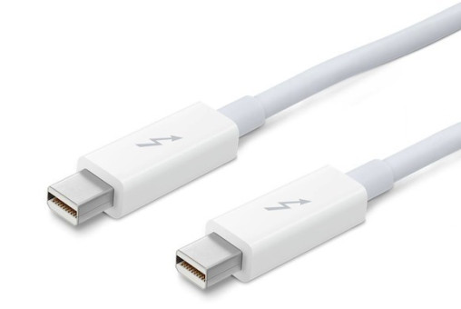 Thunderbolt-Kabel, DeLock, weiss, 2m